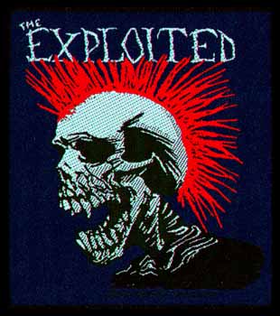 The Exploited - Mohican Multicolour